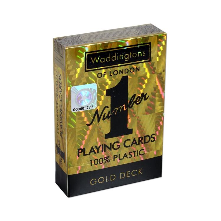 Product Winning Moves: Waddingtons No.1 - Gold Playing Cards (029391) image