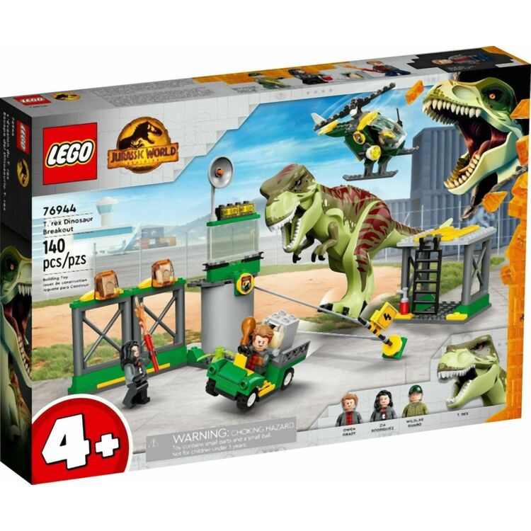 Product LEGO® Jurassic World™ Dominion: Απόδραση Δεινόσαυρου T. Rex (76944) image