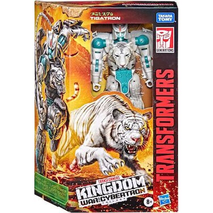 Product Hasbro Transformers Generations Kingdom War for Cybertron Trilogy: Tigatron Voyager Class Figure (F0696) image