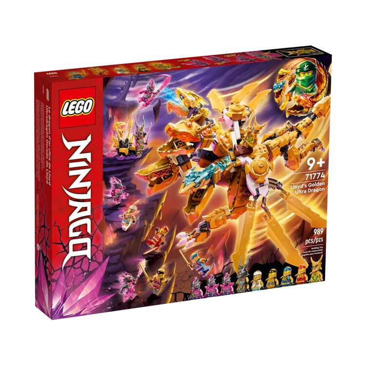 Product LEGO® NINJAGO®:  Lloyd’s Golden Ultra Dragon (71774) image