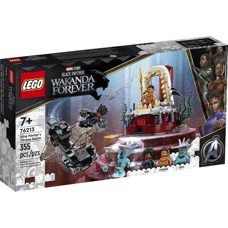 Product LEGO® Marvel Black Panther Wakanda Forever: King Namors Throne Room (76213) image