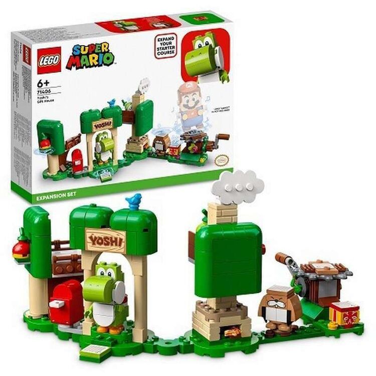 Product LEGO® Nintendo Super Mario™: Πίστα Επέκτασης Σπίτι Δώρου του Yoshi (Expansion Set) (71406) image