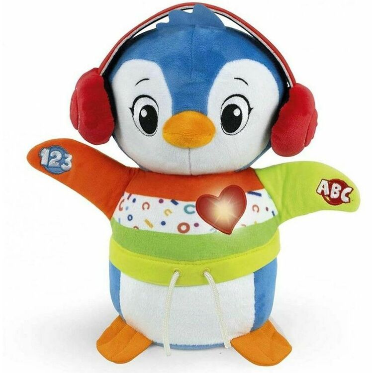 Product AS Baby Clementoni: Βρεφικό Παιχνίδι Πιγκουίνος Χορευτούλης (Μιλάει Ελληνικά) (1000-63373) image