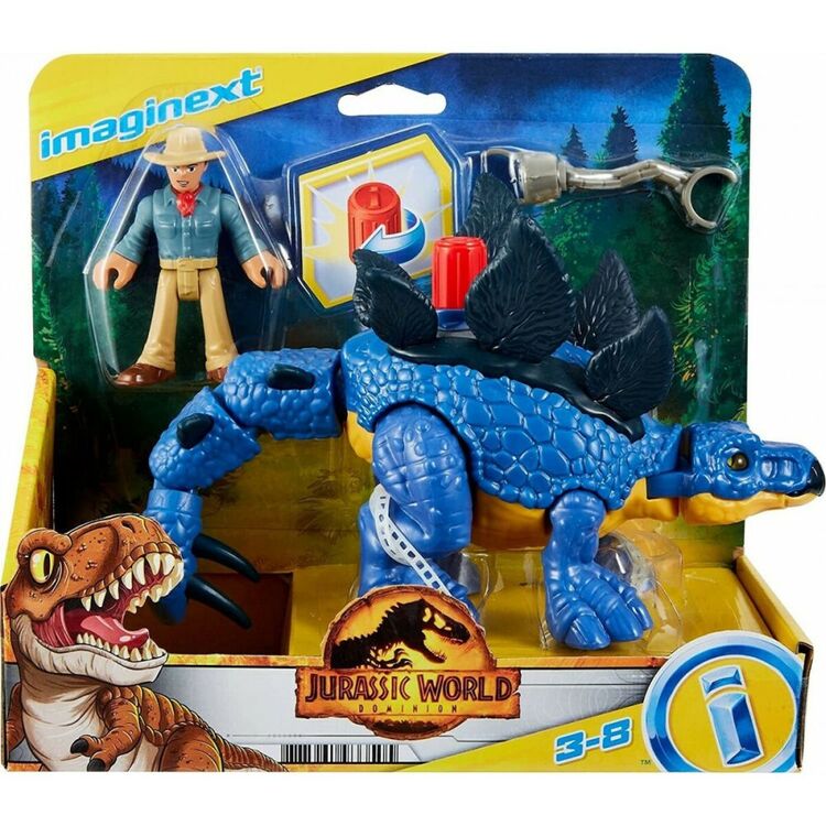 Product Fisher-Price Imaginext Jurassic World Dominion: Stegosaurus (GVV64) image