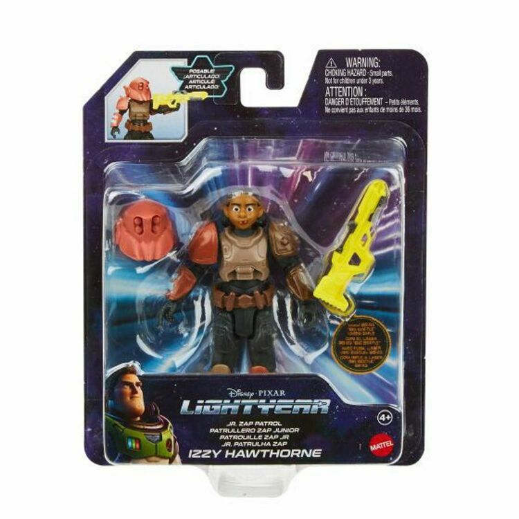 Product Mattel Disney Pixar Lightyear: Izzy Hawthorne JR. Zap Patrol Action Figure (HHJ82) image