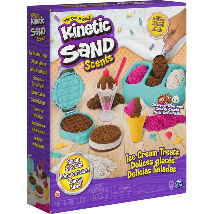 Product Spin Master Kinetic Sand Scents: Ice Cream Treats Playset (6059742) image