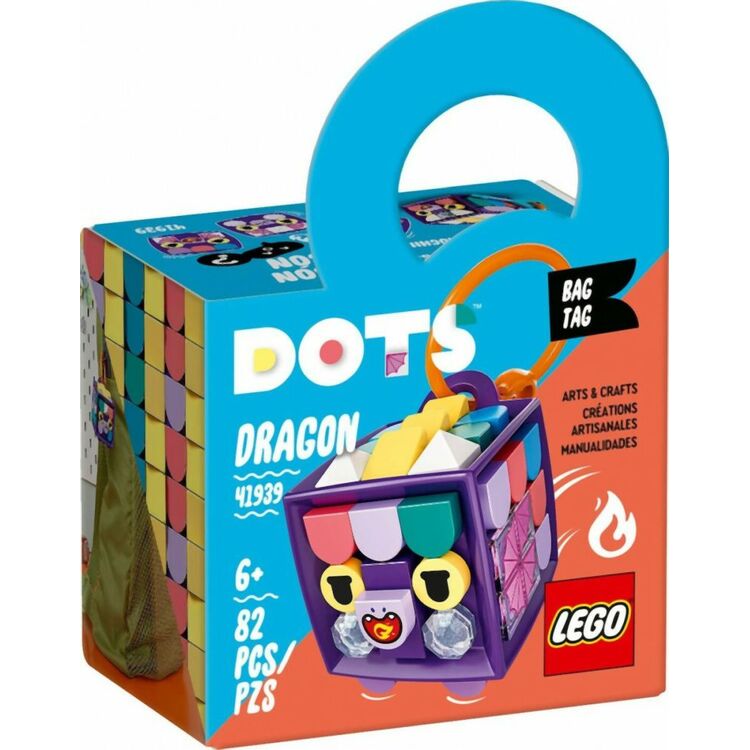 Product LEGO® DOTS: Bag Tag Dragon (41939) image