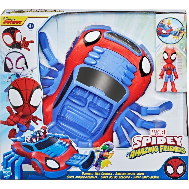 Product Hasbro Disney Junior Marvel Spidey and his Amazing Friends - Ultimate Web-Crawler (F1460) image