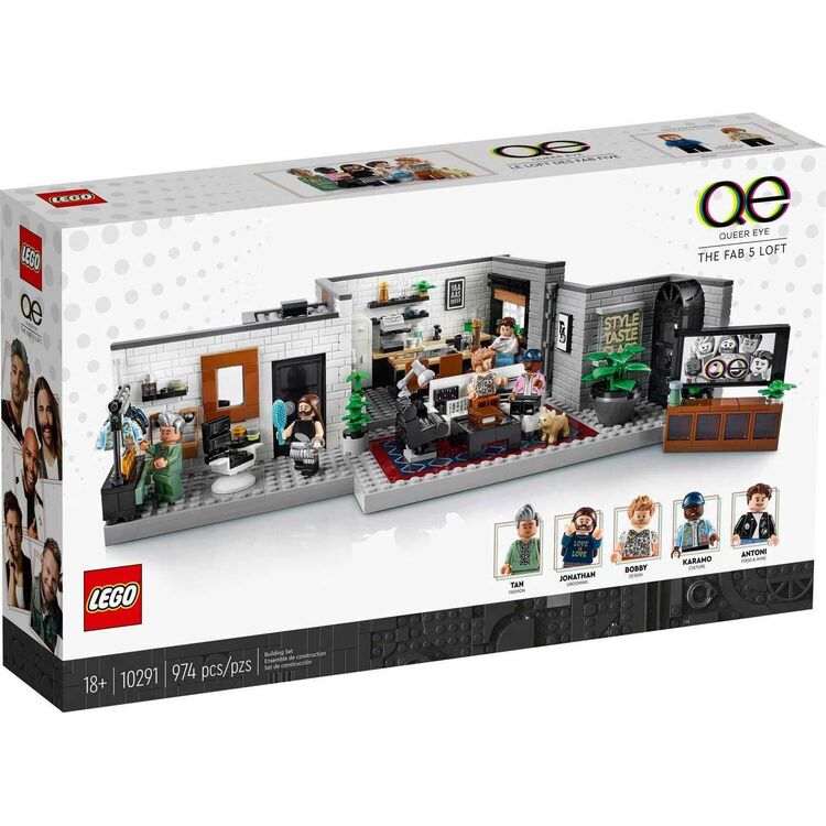 Product LEGO® Creator: Queer Eye - The Fab 5 Loft (10291) image