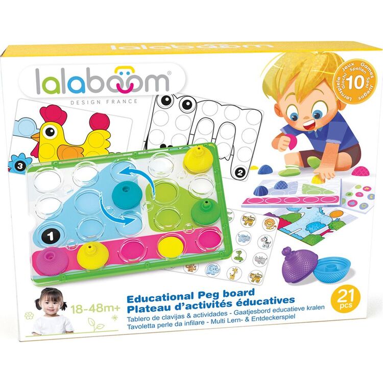 Product Lalaboom Educational Peg board (1000-86150) image