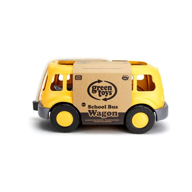 Product Green Toys: School Bus Wagon (WAGSB-1567) image