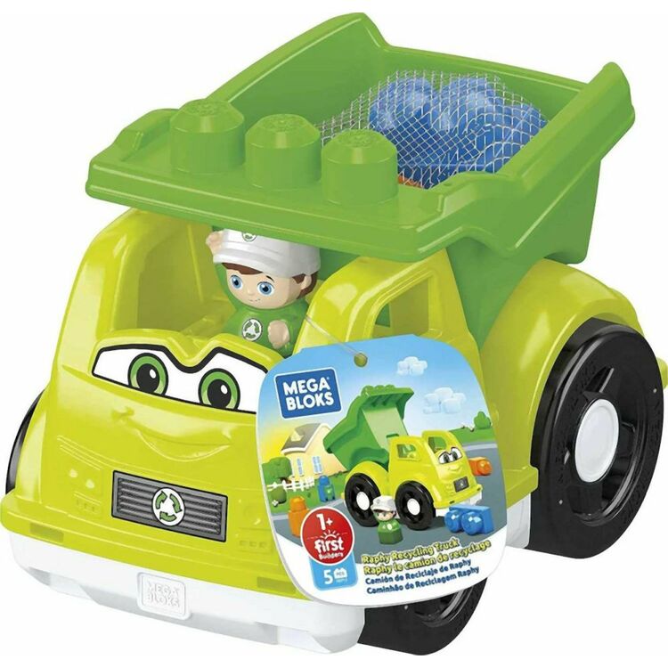 Product Fisher-Price Mega Bloks - Raphy Recycling Truck (HBP13) image