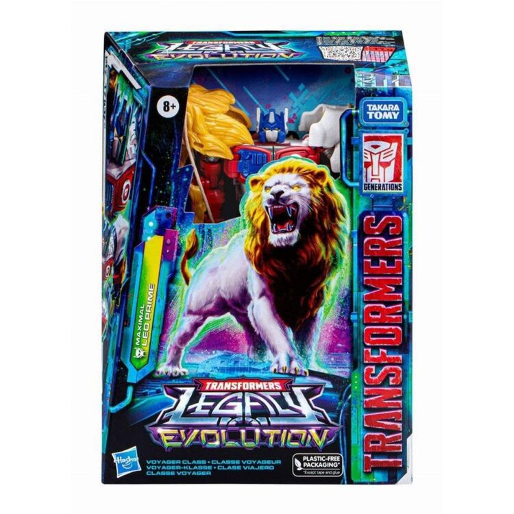 Product Hasbro Transformers: Legacy Evolution - Maximal Leo Prime Voyager Class Action Figure (F7206) image