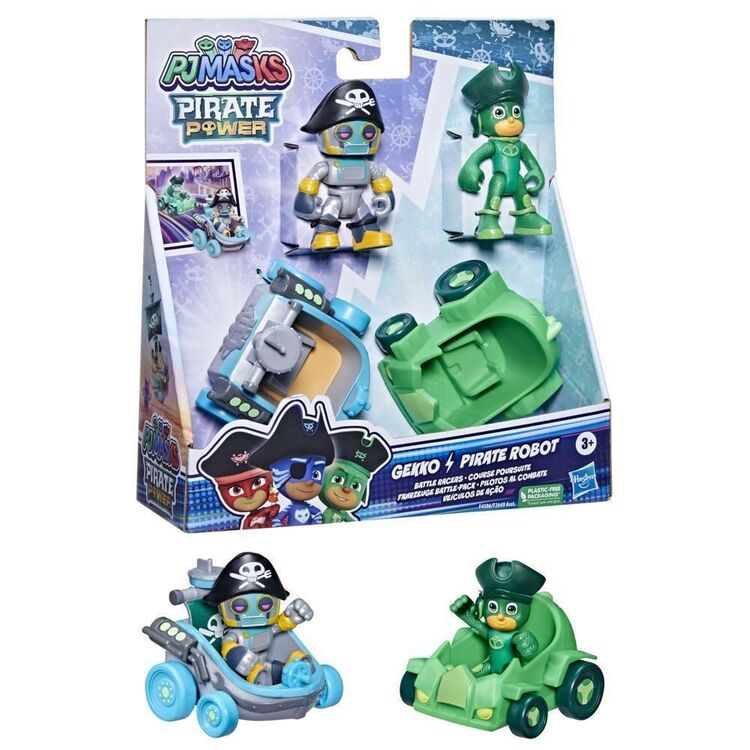 Product Hasbro PJ Masks: Gekko  Pirate Robot Battle Racers (F4586) image