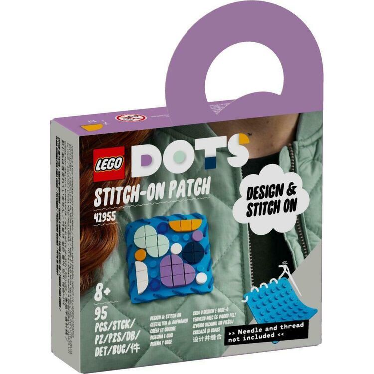 Product LEGO® DOTS: Stitch-On Patch (41955) image