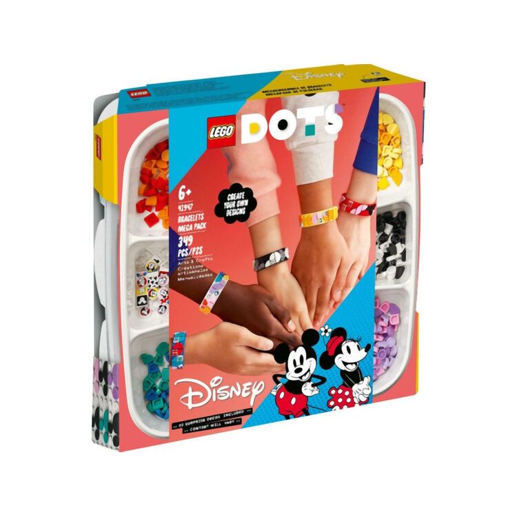 Product LEGO® Disney DOTS: Mickey  Friends Bracelets Mega Pack (41947) image