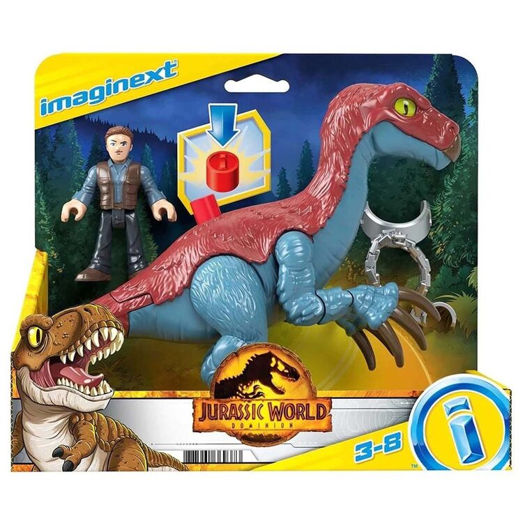 Product Fisher-Price Imaginext Jurassic World Dominion: Therizinosaurus (GVV63) image