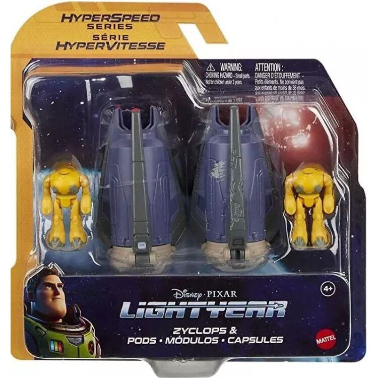 Product Mattel Disney Pixar Lightyear: Hyperspeed Series - Zyclops Pods (HHJ96) image