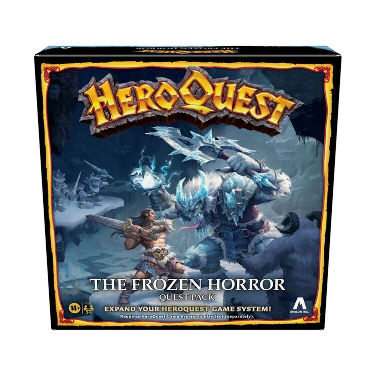 Product Επιτραπέζιο Παιχνίδι Hasbro Avalon Hill HeroQuest: The Frozen Horror Quest Pack (Expansion) (English Language) (F5815UU0) image