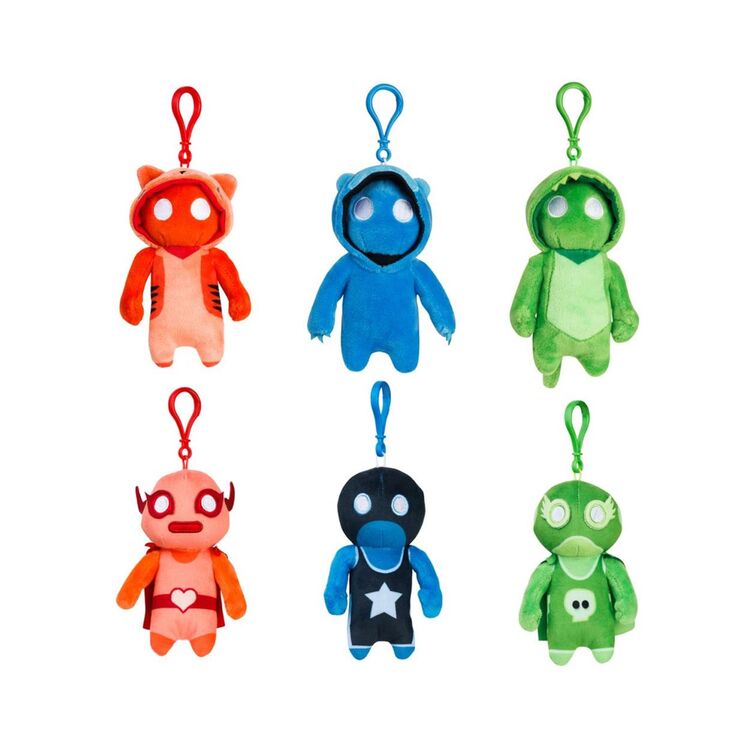 Product P.M.I. Gang Beasts Clip On Plush Characters 13cm (S1) (Random) (GB7004) image