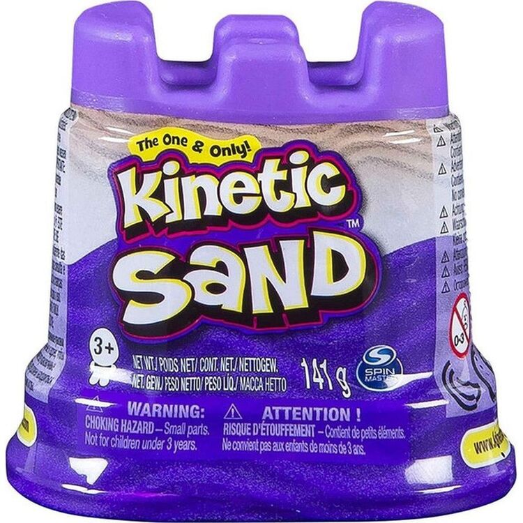 Product Κινητική Άμμος Spin Master Kinetic Sand - Purple Sand Castle Single Container (20128038-20119387) image