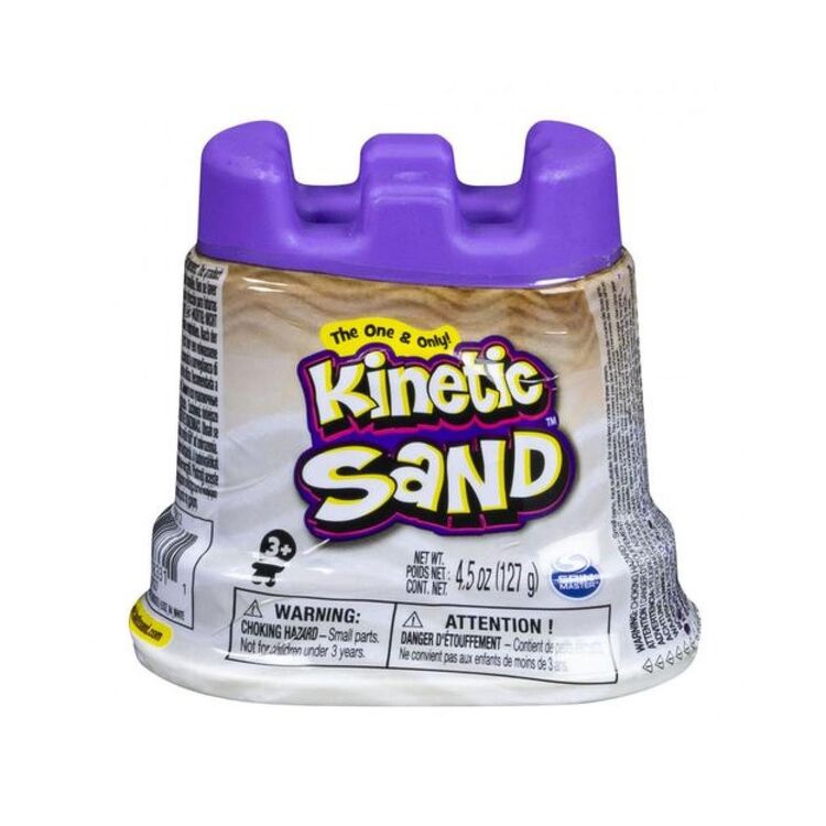 Product Κινητική Άμμος Spin Master Kinetic Sand - White Sand Castle Single Container (20128040-20119389) image