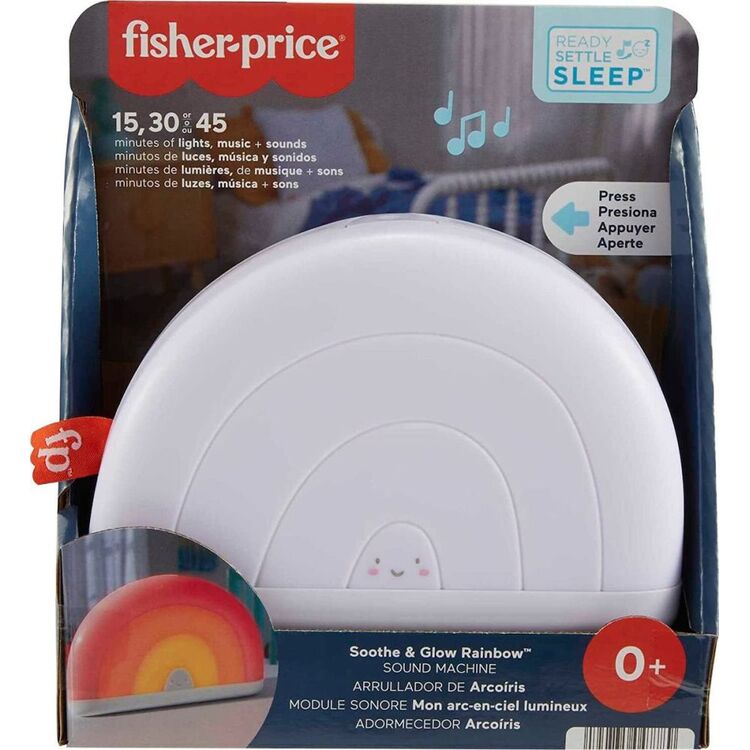 Product Fisher-Price: Rainbow Soothe  Glow Rainbow Sound Machine (HGB91) image