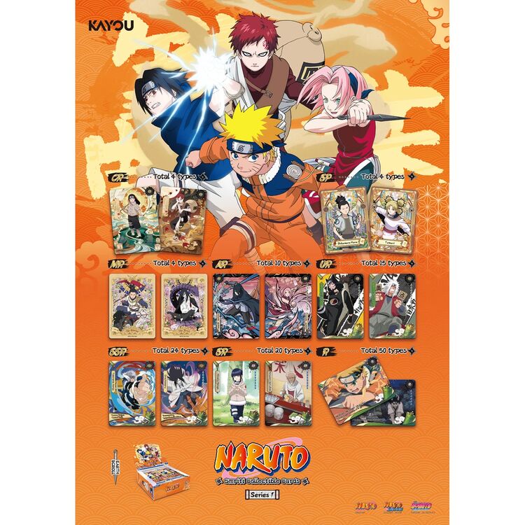 Product Kayou  Naruto Smriti Earth Scroll S01 Booster (1pc) 1 Φακελάκι Τυχαία Επιλογή image