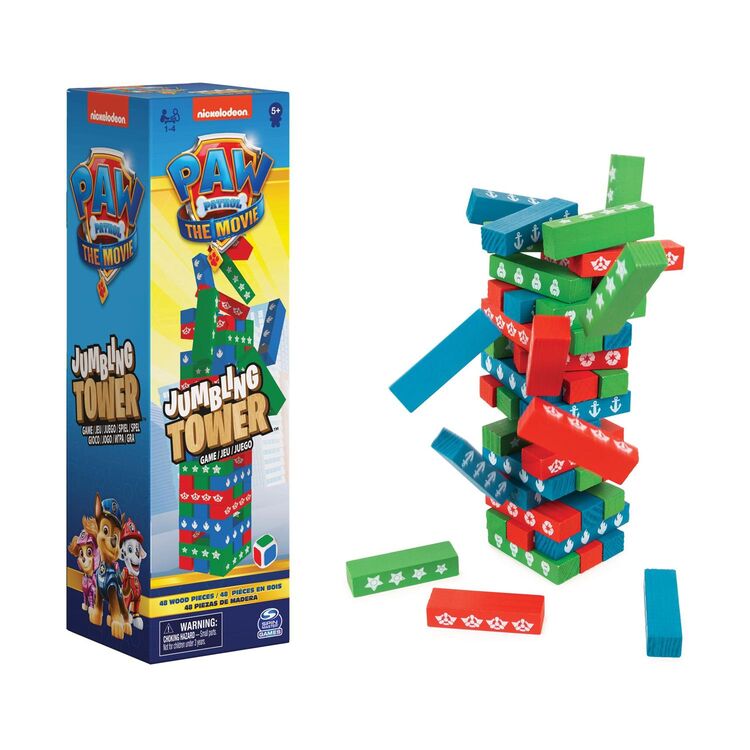 Product Επιτραπέζιο Παιχνίδι Spin Master Paw Patrol: Jumblin Τower Board Game (6035863) image