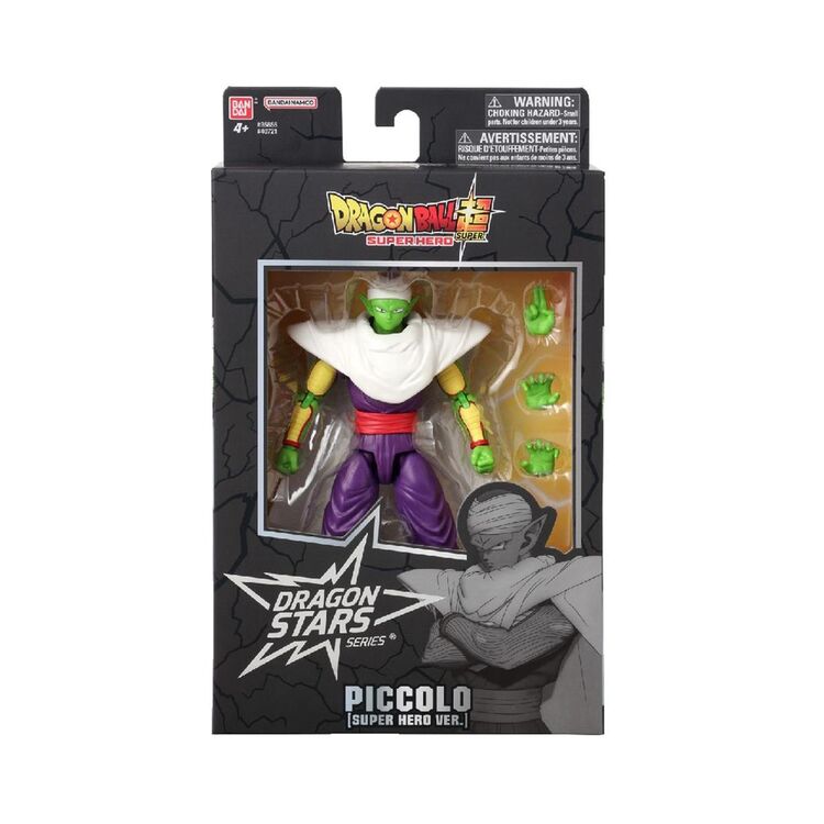 Product Bandai Dragon Stars: Dragon Ball Super Hero - Piccolo Poseable Action Figure (40721) image