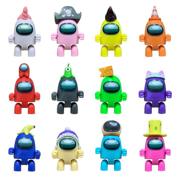 Product P.M.I. Among Us Mini Action Figures - Ejected Edition 3 Pack (S3) (AU6303) image