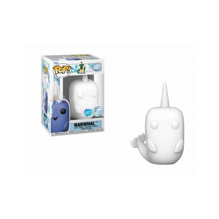 Product Φιγούρα Funko Pop! Elf - Narwhal (DIY) (White) (Special Edition) image