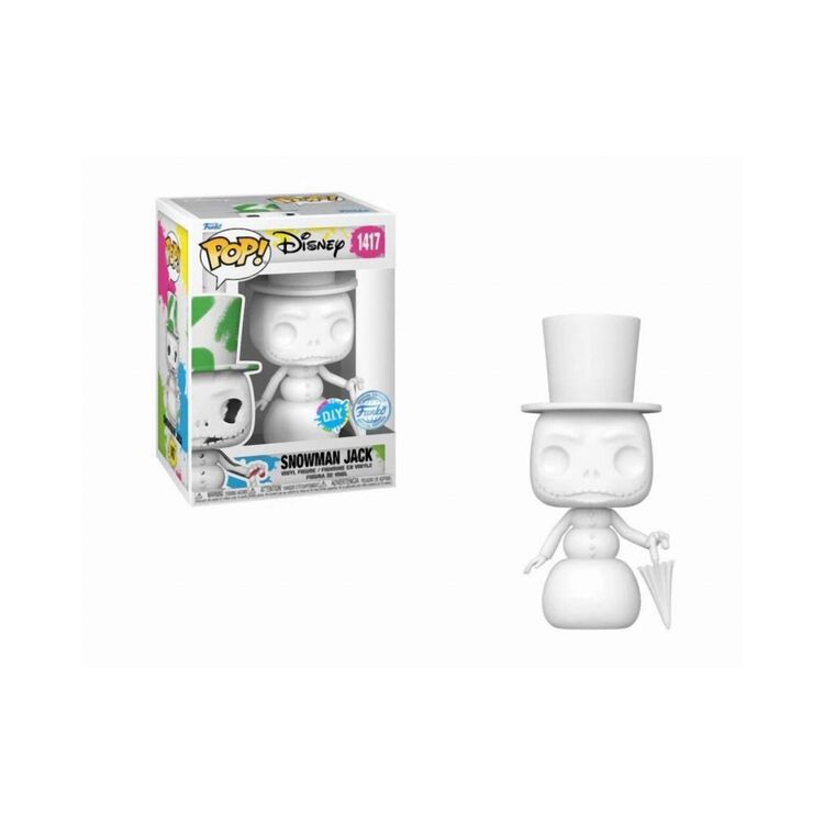Product Φιγούρα Funko Pop! The Nightmare Before Christmas - Snowman Jack (DIY) (White) (Special Edition) image