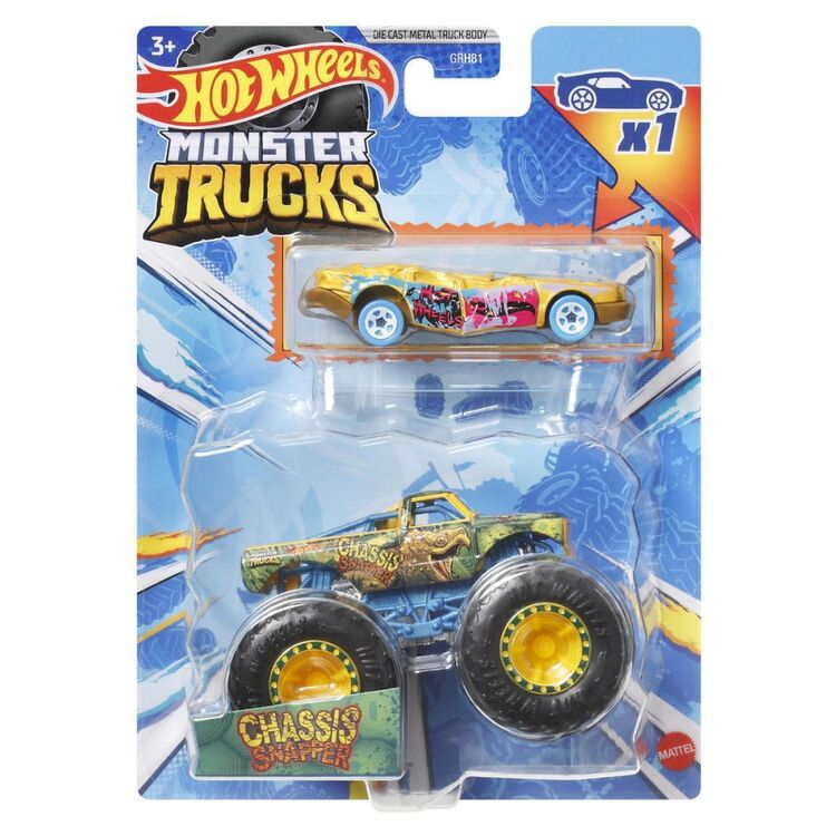 Product Mattel Hot Wheels Monster Trucks: Chassis Snapper Die-Cast  Truck (HKM09) image