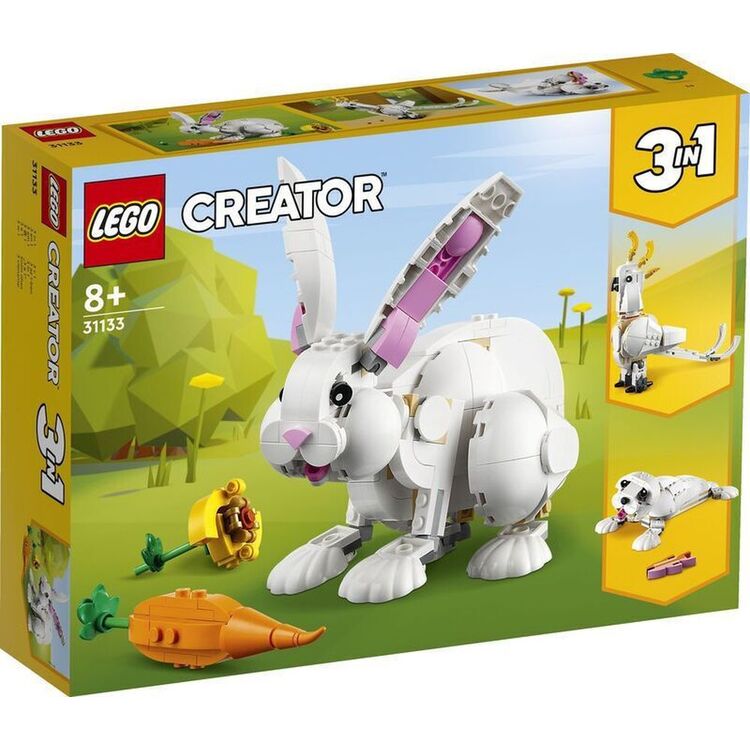 Product LEGO® Creator: 3σε1 Λευκό Κουνέλι (31133) image