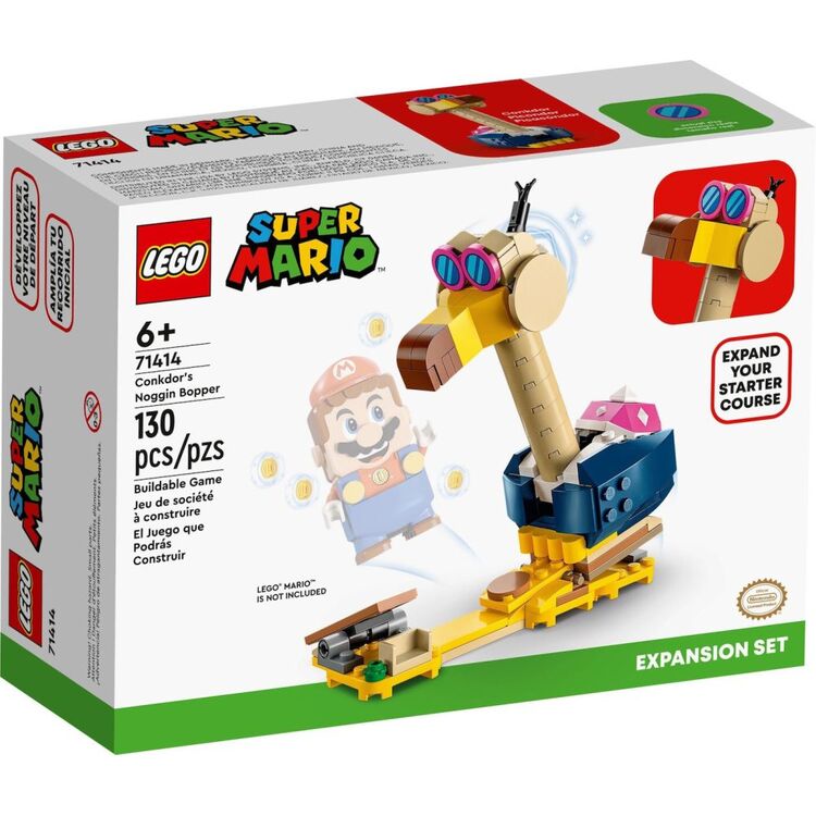 Product LEGO® Super Mario™: Πίστα Επέκτασης Χτύπημα Κεφαλιού του Conkdor (71414) image