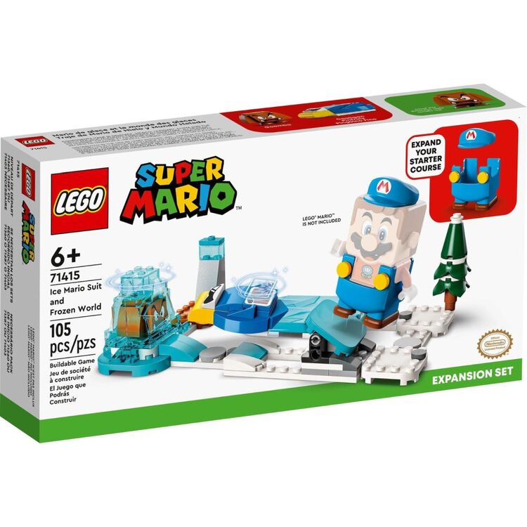 Product LEGO® Super Mario™: Πίστα Επέκτασης Στολή Mario Πάγος και Παγωμένος Κόσμος (71415) image