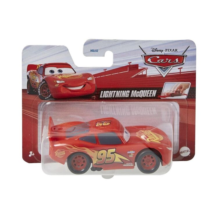 Product Mattel Disney: Cars On the Road - Lightning McQueen 1:43 Pullback Vehicle (HGL52) image