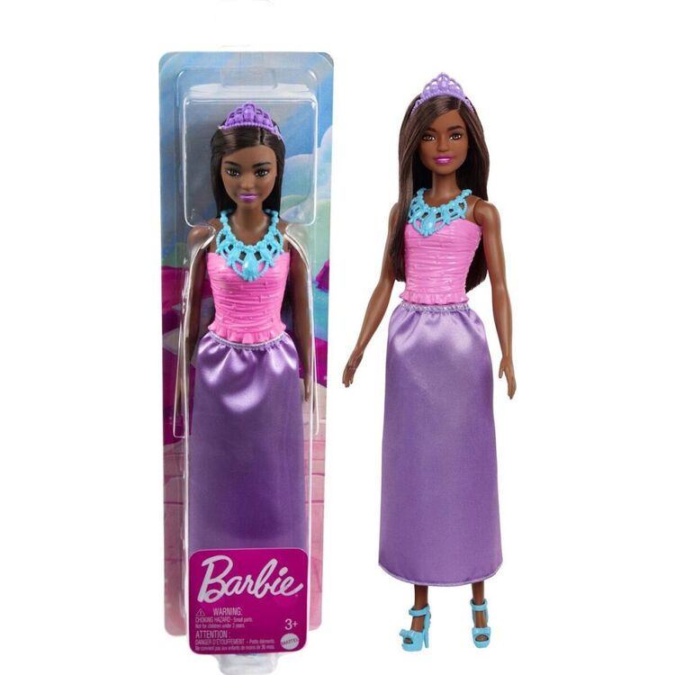 Product Mattel Barbie: Dreamtopia - Purple Dress Dark Skin Doll (HGR02) image