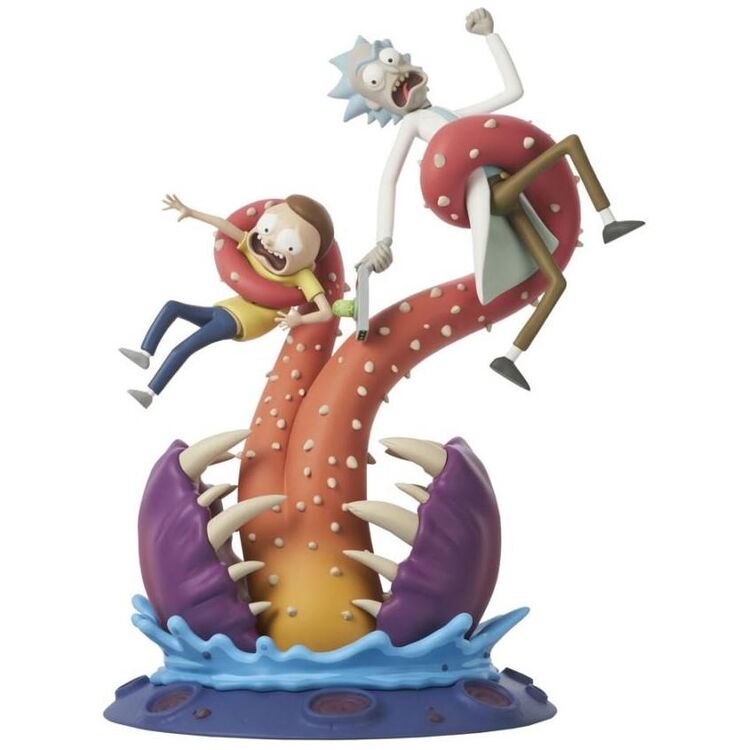 Product Diamond Rick and Morty PVC Statue (29cm) (FEB232190) image