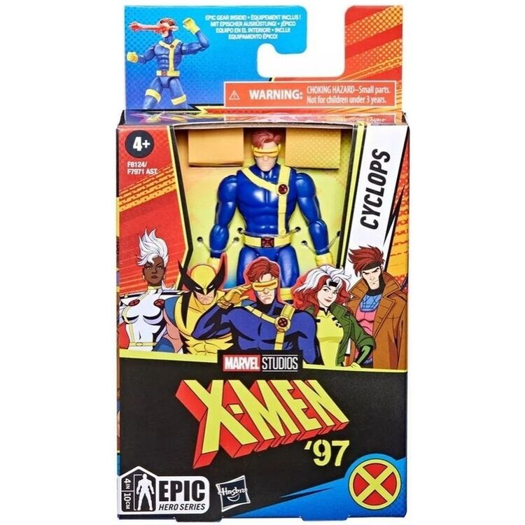 Product Hasbro Marvel Studios X-Men 97: Epic Hero Series - Cyclops Action Figure (4) (F8124) image