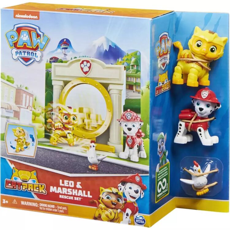 Product Spin Master Paw Patrol: Cat Pack - Leo  Marshall Rescue Set (20139272) image
