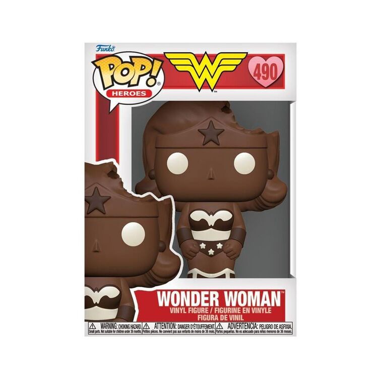Product Funko Pop! DC Comics: Valentines 2024 - Wonder Woman (Chocolate) image