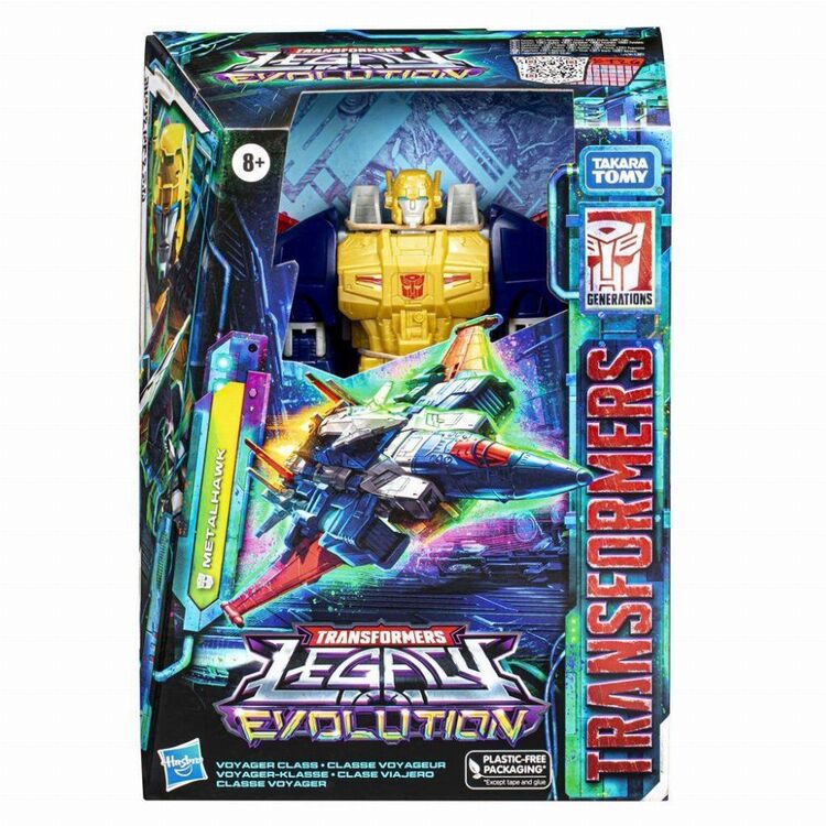Product Hasbro Fans Transformers: Legacy Evolution Voyager Class - Metalhawk Action Figure (18cm) (F7207) image