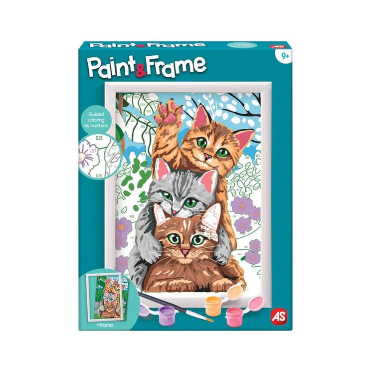 Product AS Paint &amp; Frame: Funny Kitties (1038-41010) image