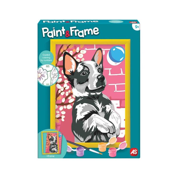 Product AS Paint &amp; Frame: Playful Husky (1038-41013) image