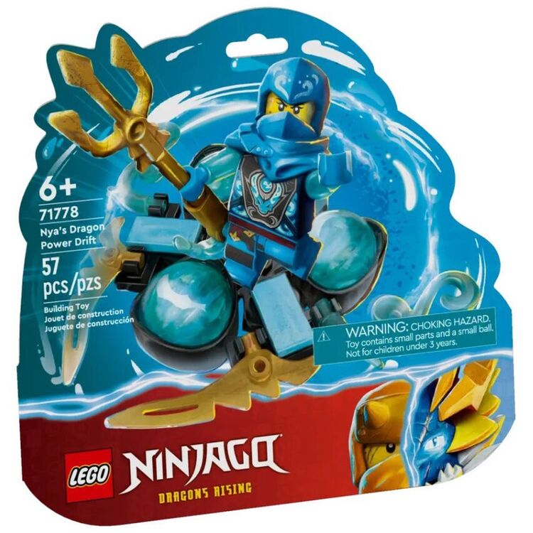 Product LEGO® NINJAGO®: Nya’s Dragon Power Spinjitzu Drift (71778) image