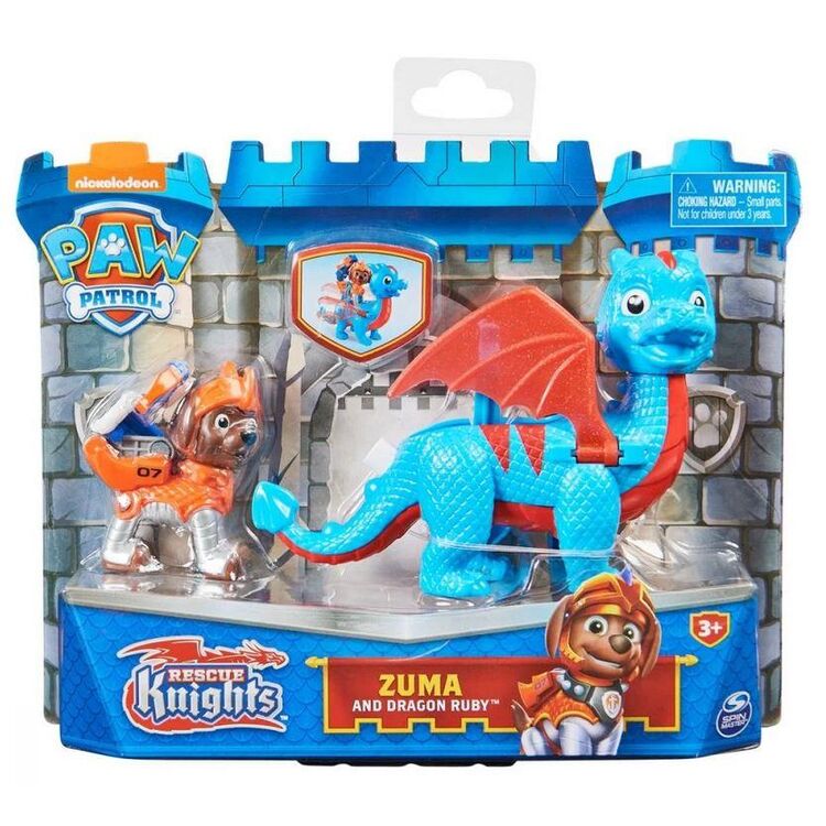 Product Spin Master Paw Patrol: Rescue Knights - Zuma and Dragon Ruby (20135267) image