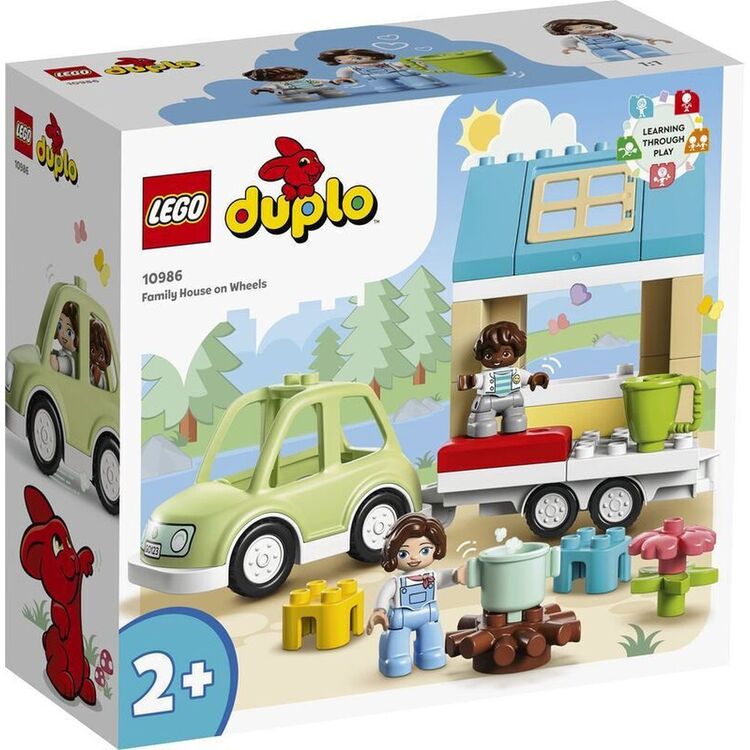 Product LEGO® DUPLO® Town: Family House on Wheels (10986) image