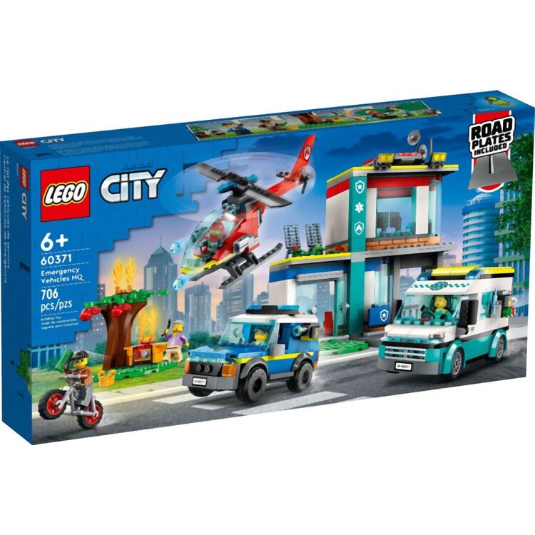 Product LEGO® City: Emergency Vehicles HQ (60371) image